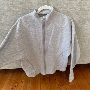 Lululemon Grey Zip-Up Jacket